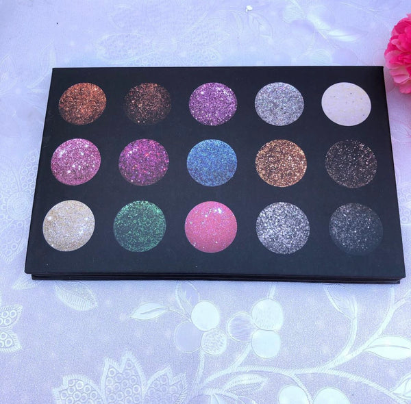 Paleta Glitters